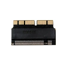 Добавить на карту m.2 адаптер NVMe PCIe M2 NGFF на SSD для Apple ноутбука Macbook Air Pro 2013 A1465 A1466 A1502 A1398 PCIE x4