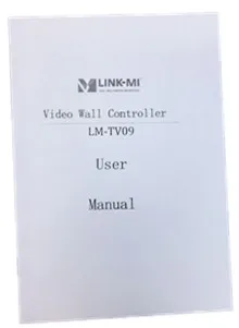 LINK-MI TV09 Full HD 1080P видео процессор 3x3 видео настенный контроллер hdmi usb vgs cvbs совместимый с DVI разветвитель сигнала