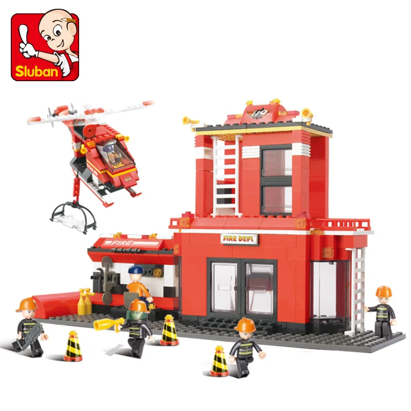 0226 693pcs Fire Rescue brigade Constructor Model Kit Blocks Compatible LEGO Bricks Toys for Boys Girls Children Modeling 0226 693pcs Fire Rescue brigade Constructor Model Kit Blocks Compatible LEGO Bricks Toys for Boys Girls Children Modeling