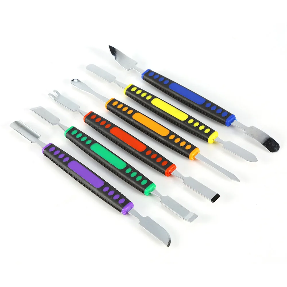 ACENIX® 6 Pcs Dual Ends Metal Spudger Set, Phone Repair Tool Kit For