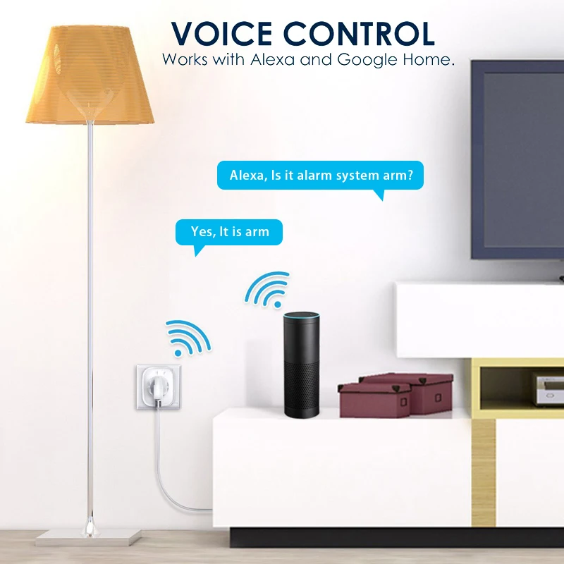 Wireless WIFI Smoke Detector Fire smoke sensor Home Tuya Smart life Security app control