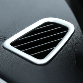 

2 Pcs/Set Stainless Steel Car Air Vent Circle Trim Air Conditioner Protection Sticker for Kia Sportage Kx5 QL 2016 2017 Parts