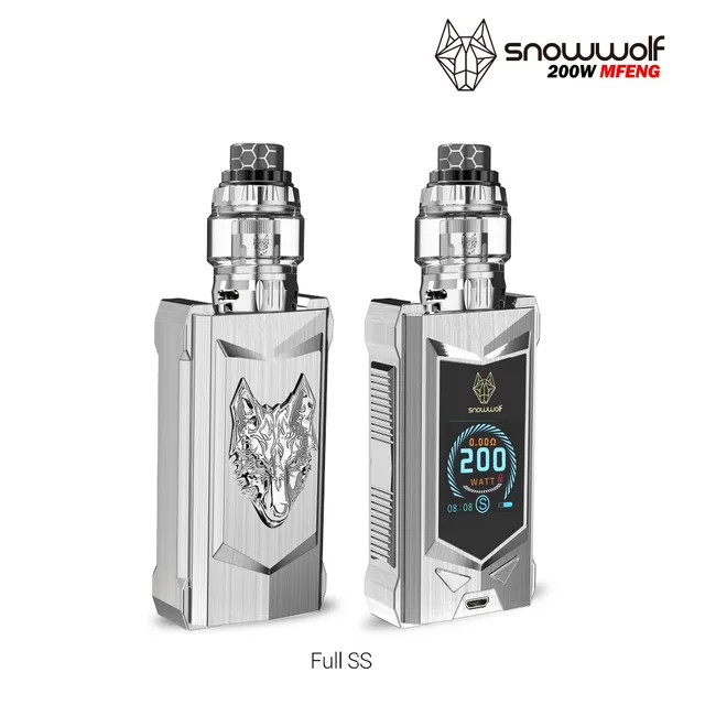 Najnowszy zestaw do papierosów elektronicznych vape zestaw 100 oryginał sigelei snowwolf mfeng 200W SUPER moc tanie tanio Elektryczne Mod Metal 3500 mAh 18650 91 5x49x30mm Zinc alloy PC+ABS fireproof materials 1 3 TFT colorful screen 10W-200W Najnowszy zestaw do papierosów elektronicznych vape zestaw 100 oryginał sigelei snowwolf mfeng 200W SUPER moc tanie tanio Elektryczne Mod Metal 3500 mAh 18650 91 5x49x30mm Zinc alloy PC+ABS fireproof materials 1 3 TFT colorful screen 10W-200W