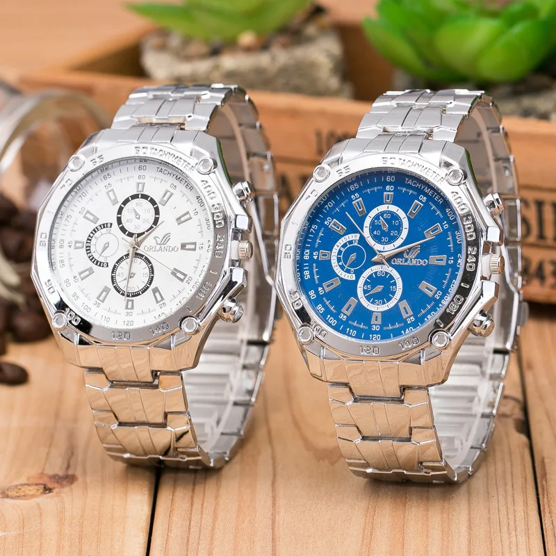 

2018 High Quality Popular Men Clock Business Quartz Watch