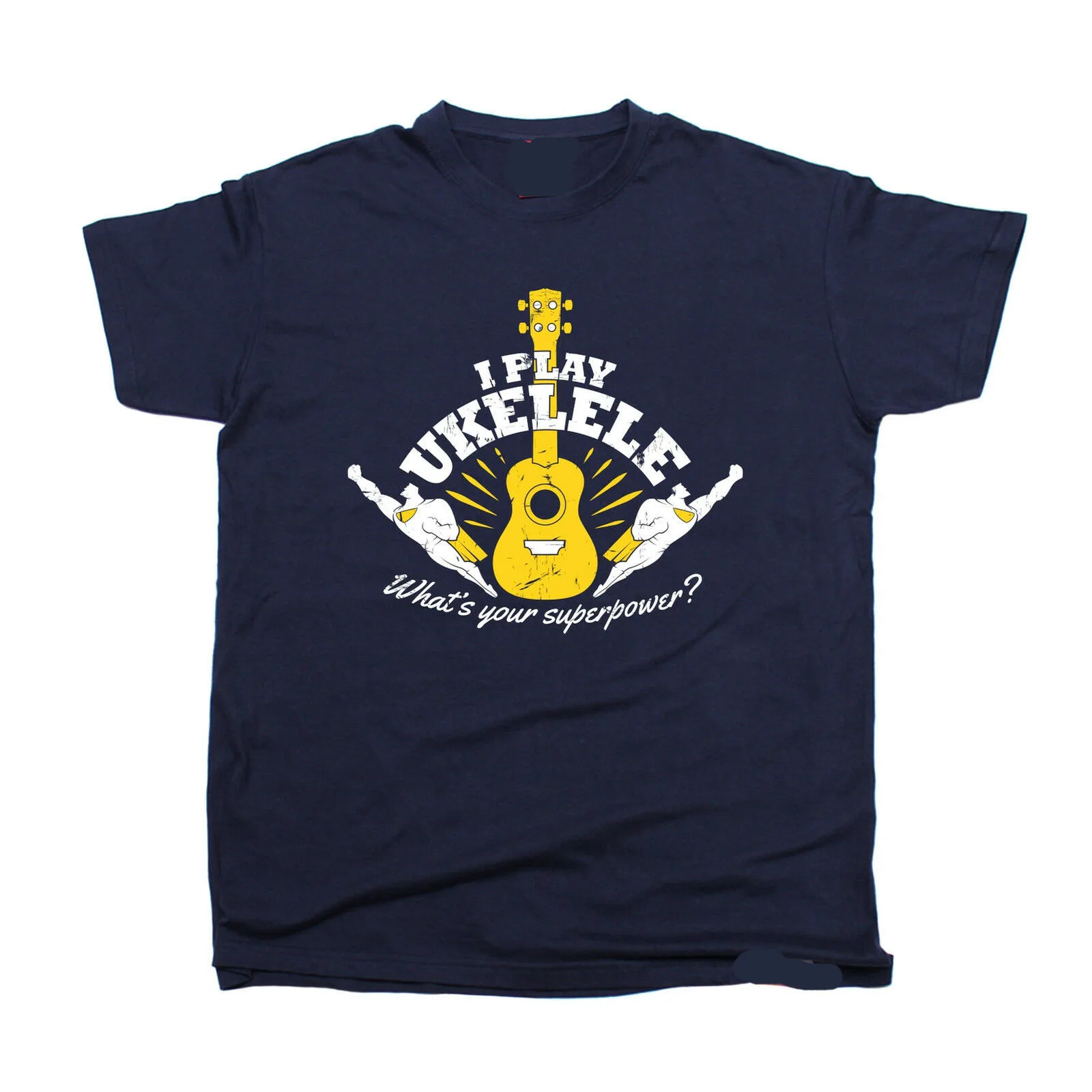 

I Play Ukulele Superpower MENS Banned Member T-SHIRT Tee Birthday Gift Music