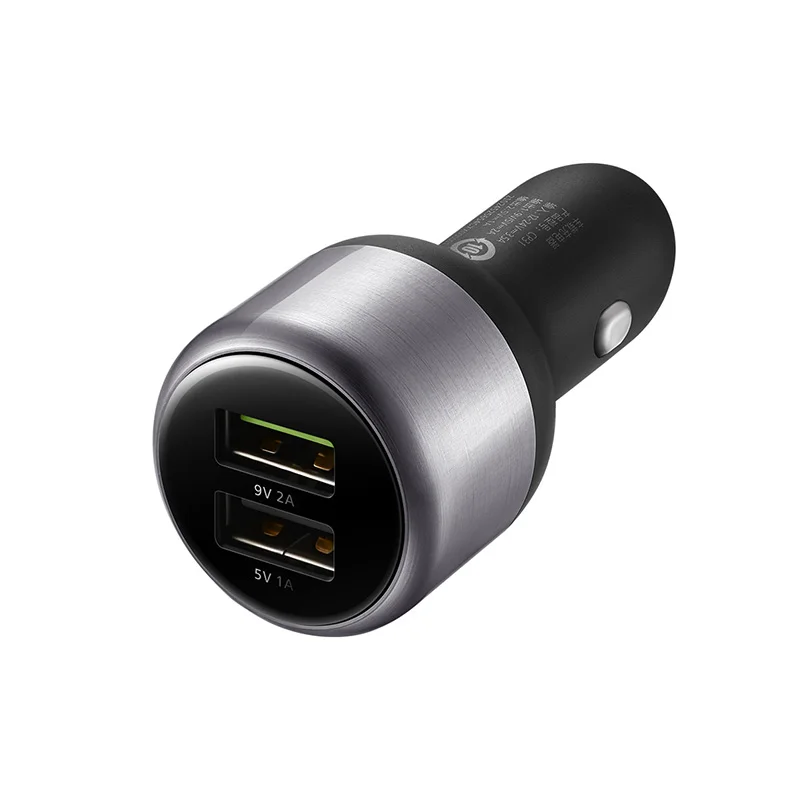 huawei QuickCharge, автомобильное зарядное устройство, версия 9 В, 2 А, быстрая зарядка, двойной USB выход для huawei P20 P10 mate 10 9 Nova3e