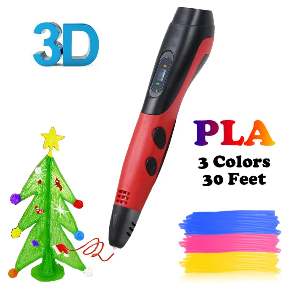 Dikale 3D печать Ручка 6-го поколения ABS/PLA нити DIY 3D принтер ручка карандаш Impresora 3D импримант ребенок взрослый подарок