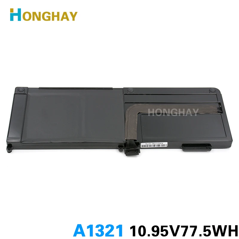Новый аккумулятор HONGHAY 10 95 V 77.5Wh A1321 для Macbook Pro 15 дюймов A1286 Unibody 2009 2010 лет|battery for