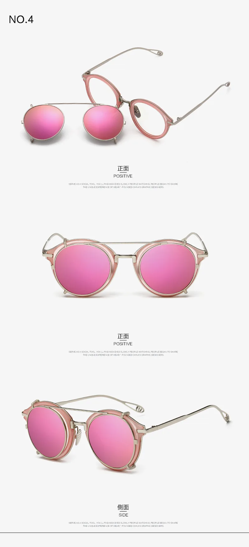 Новые брендовые Модные солнцезащитные очки стимпанк сплав двойная круглая оправа солнцезащитные очки для женщин и мужчин