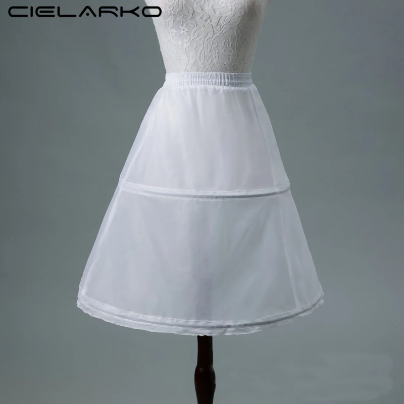 Cielarko/Детская Нижняя юбка для девочек; нарядное платье; белая детская нижняя юбка с обручами; Базовая юбка для свадьбы; Аксессуары для девочек