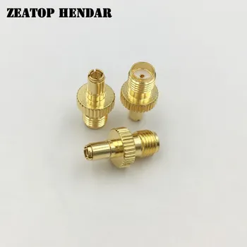 

1000Pcs Brass TS9 Male Plug to SMA Female Jack RF Coax Connector Straight Gold Plating