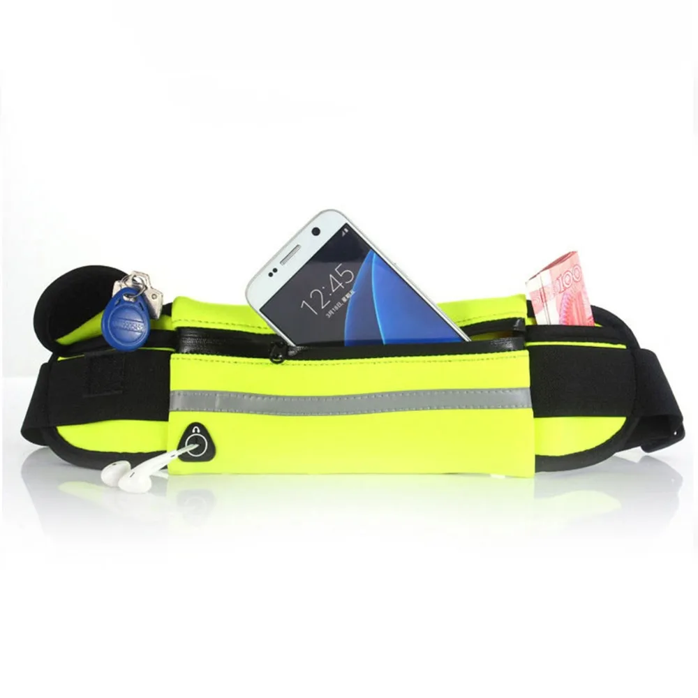 Многофункциональная поясная сумка для бега, Ультралегкая Водонепроницаемая поясная сумка для мобильного телефона, спортивная сумка для фитнеса и велоспорта