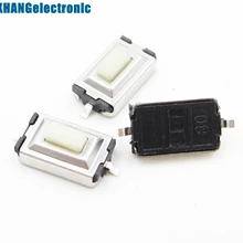 100 шт. 3X6X2,5 мм Тактильные Кнопочный переключатель Такт Микро-переключатель 2-контактный SMD