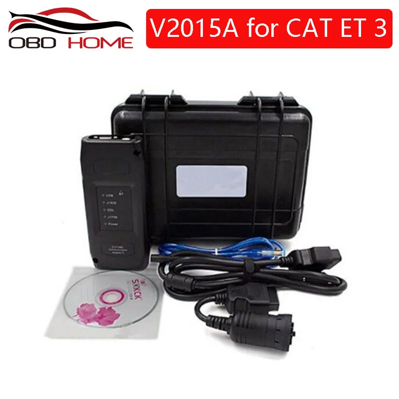 

OBD2 VLINK Newest for CAT ET3 Adapter III V2015A for CAT ET 3 Wifi USB Version for CAT3 Truck Diagnostic Tool