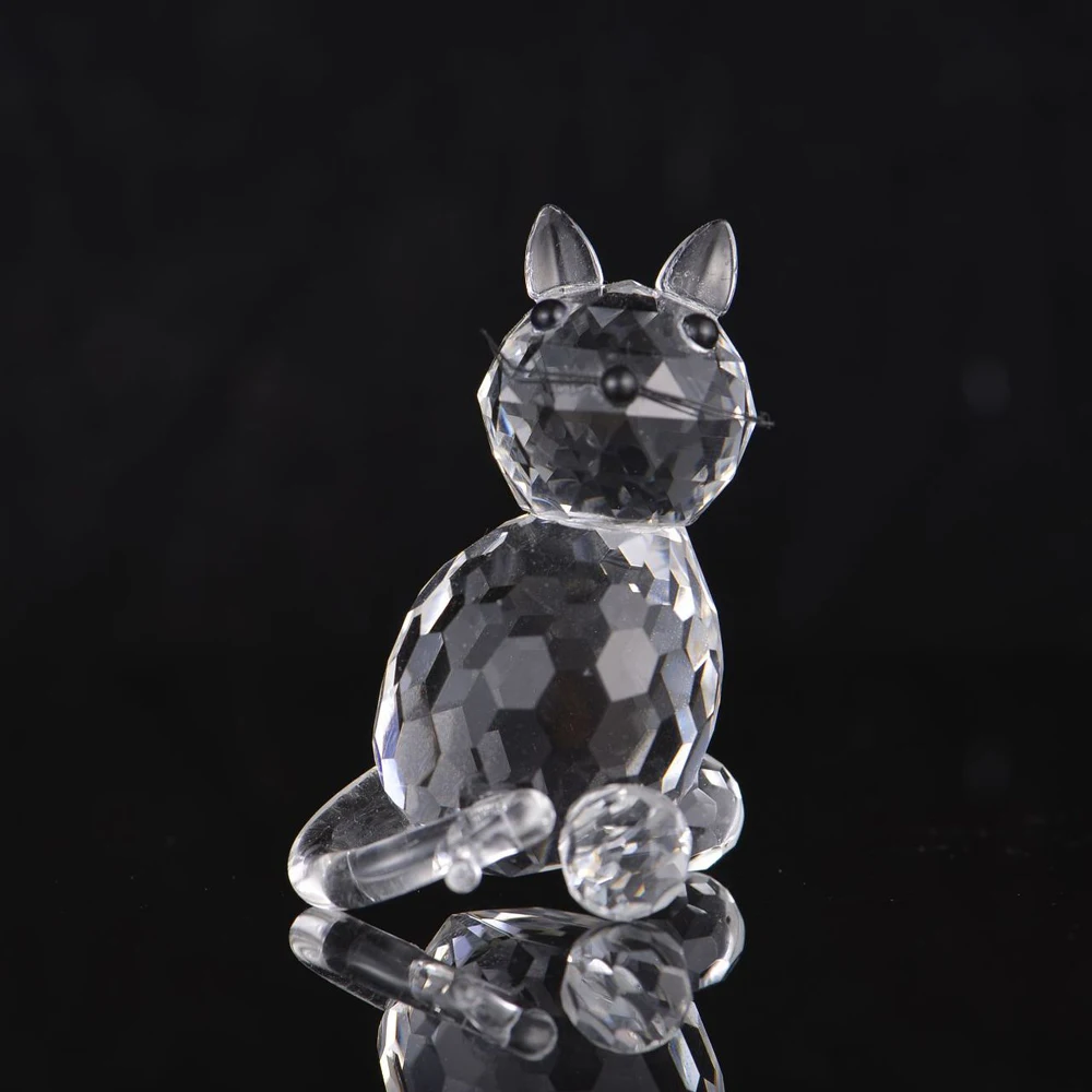 Хрустальная Кошка Фото