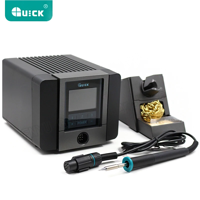 US $145.64 QUICK TS1200A Automatic Dormancy 8seconds Extreme Speed Temperature Return 120W Antistatic Intelligent Leadfree Welding Platform