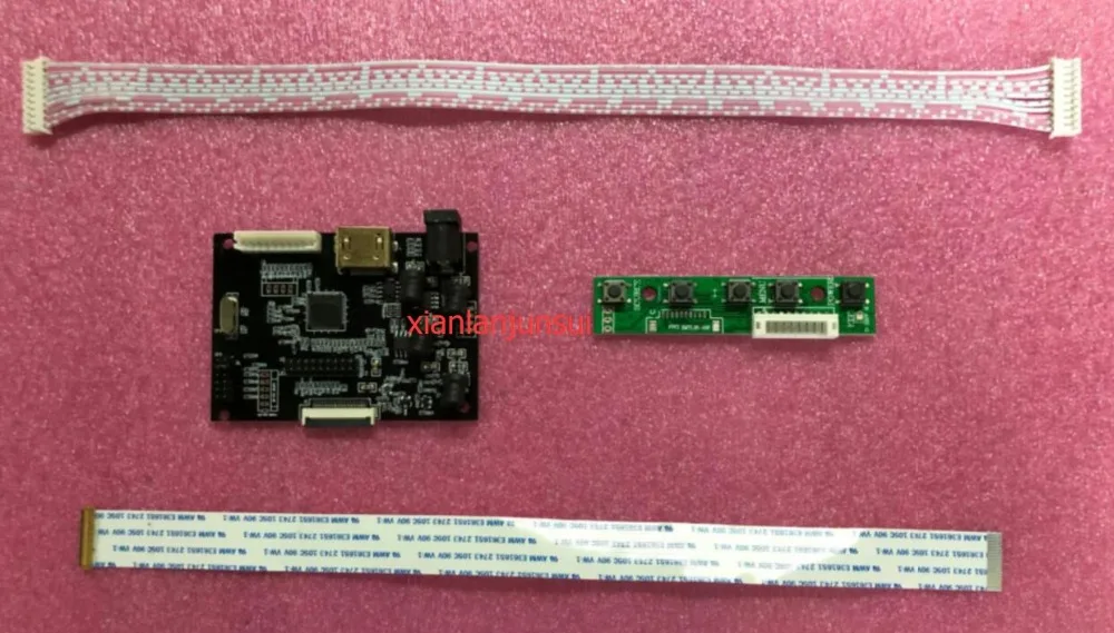 

Raspberry Pi HDMI Universal Driver Board Applies to B140HAN02.6 1920*1080. EDP 30pin LCD Board