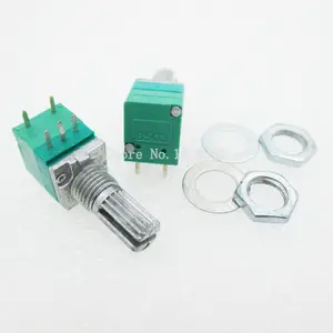 5x 5pin RV097NS Single Linked Potentiometer B10K für Audio//VerstärkerZP