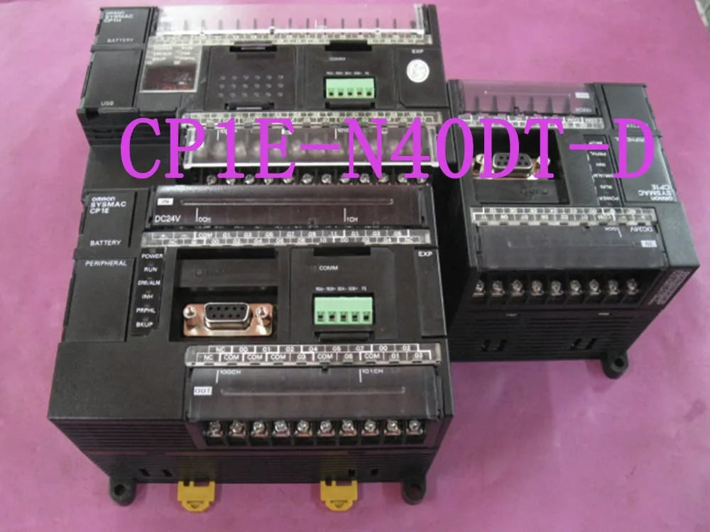 

CP1E Motor controller N40DT-D N40DT CPU for Omro CP1E-N40DT-D input 24 point Transistor output 16 point DC 24V PLC Controller