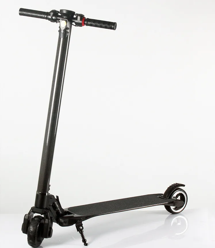 

250w 24v 5inch carbon fiber folding Electric Scooter/ E-Wheel Skateboard
