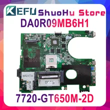 KEFU For DELL 7720 CN-072P0M DA0R09MB6H1 REV:H GT650M 2D laptop motherboard tested 100% work original mainboard KEFU For DELL 7720 CN-072P0M DA0R09MB6H1 REV:H GT650M 2D laptop motherboard tested 100% work original mainboard