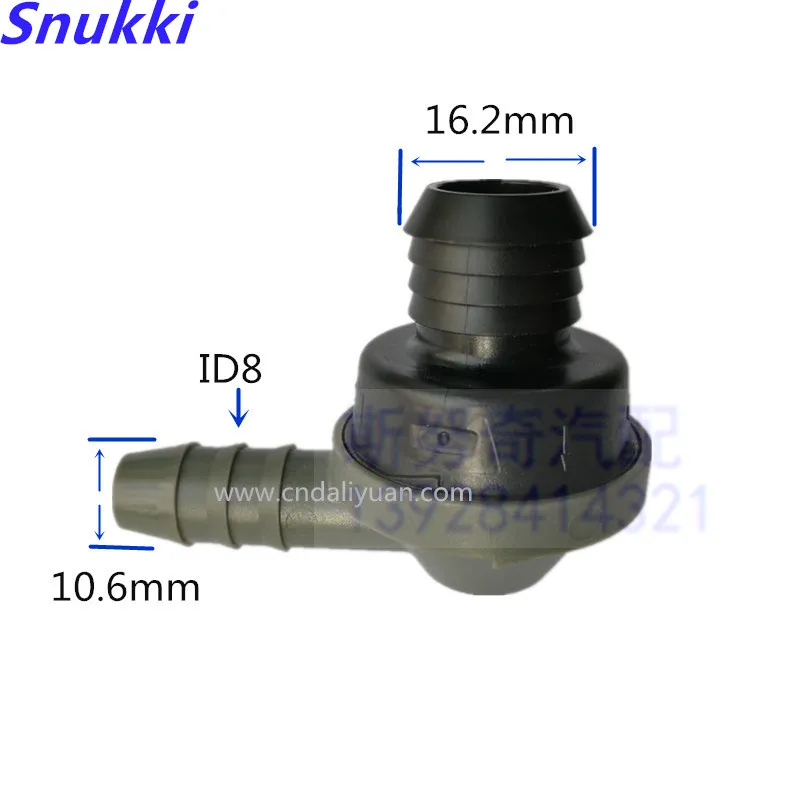 

ID8 elbow 90 degree one-way valve non-return valve one way valve air pump vacuum check valve for BMW 1pcs a lot