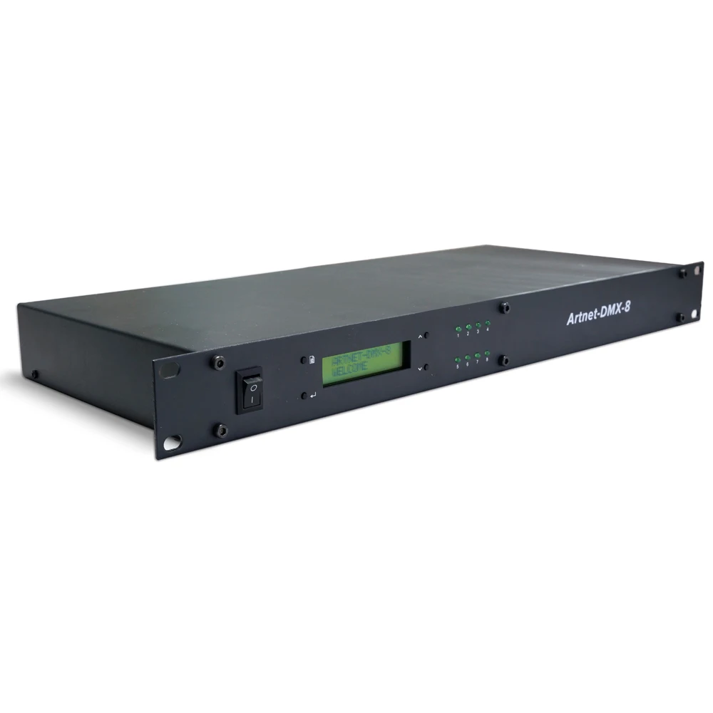 LTECH New Artnet DMX 8; LED Artnet to DMX Converter;ArtNet / DMX512 ...