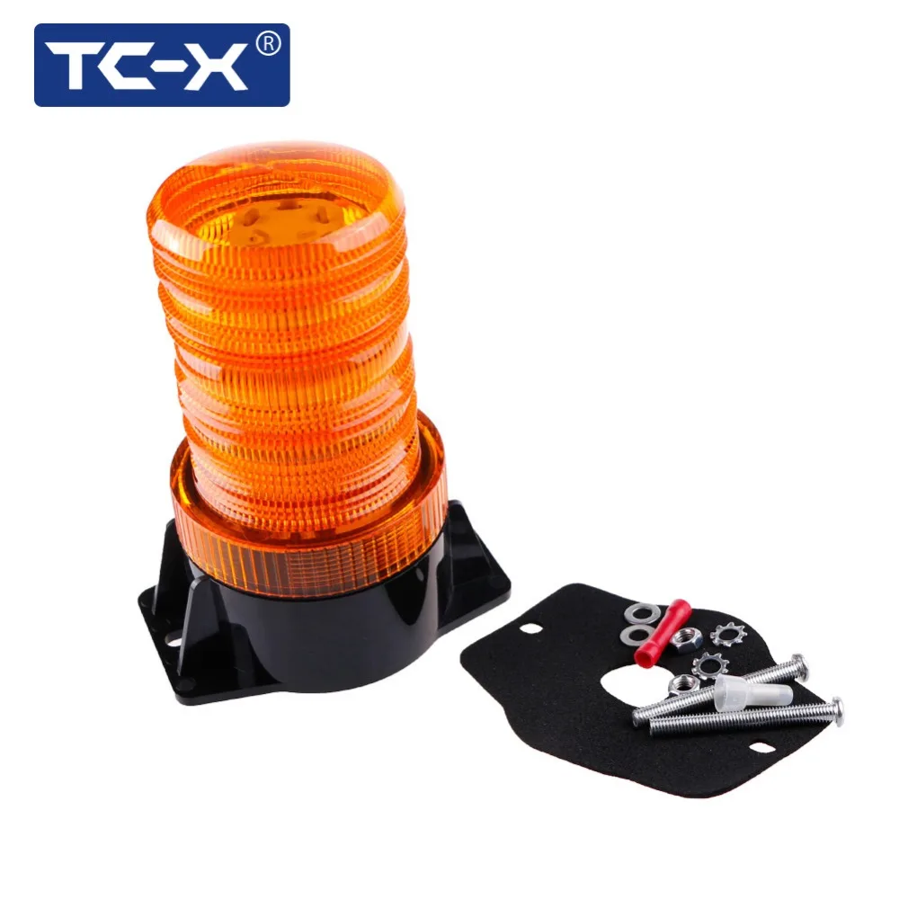 Buy TC X LED Strobe Beacon Amber Light Car Mounted Car