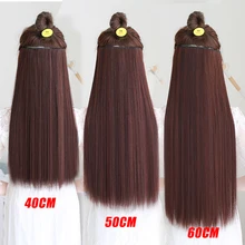 MSTN 20-38 дюймов 5 шпильки супер длинные мягкие термостойкие синтетические волокна парик аксессуары для волос Головные уборы