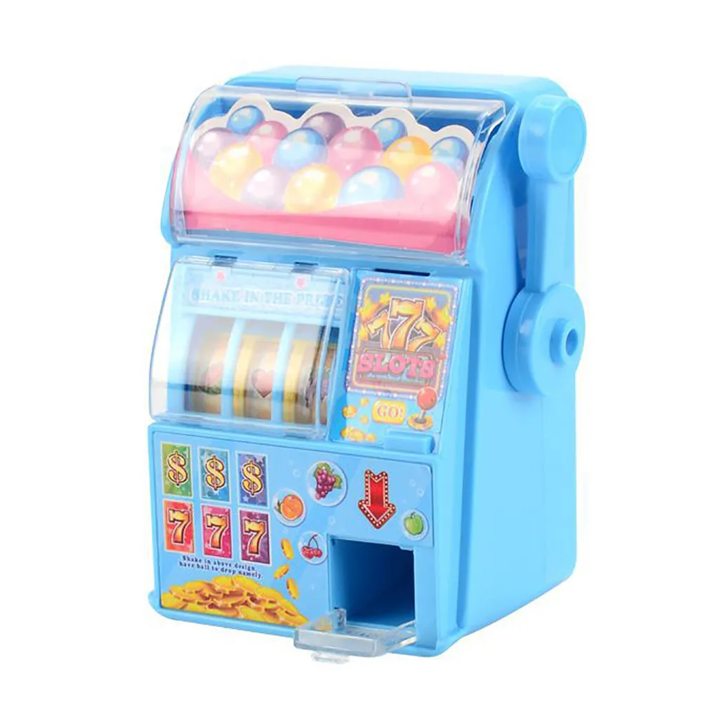 1 шт. казино Lucky Jackpot для забавного моделирования Ручной мини Lucky Jackpot игровой автомат игрушка для детей Детский подарок