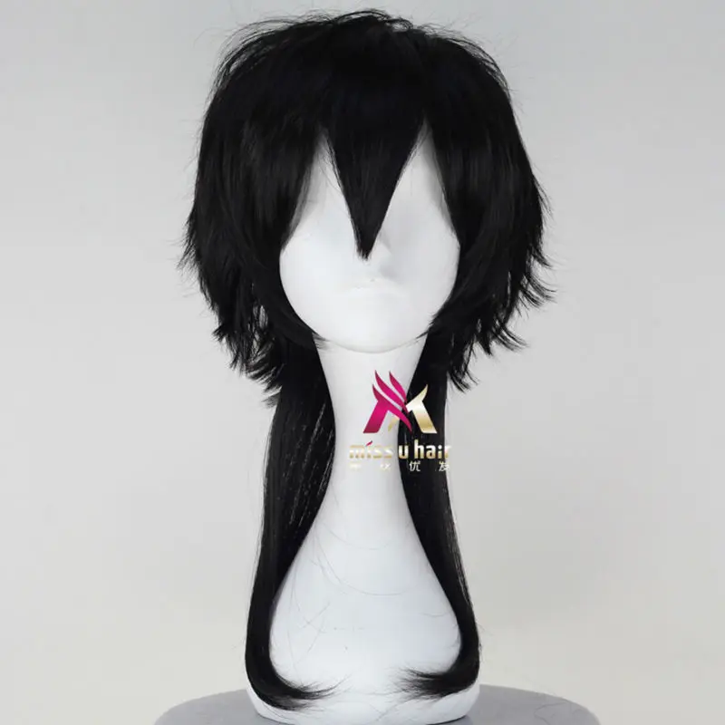 Miss U Hair Girl Синтетические длинные завитые розовые черные Серебристые серые цвета игры Косплей Полный парик для взрослых Хэллоуин вечерние ролевые волосы
