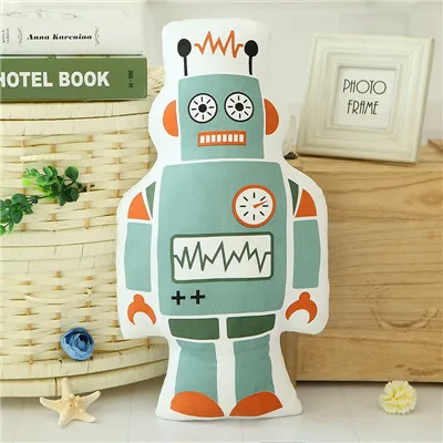 Soft Baby Sleep Comfort Appease Dolls Cute Cartoon Brown Bear Panda Robot  Cloth Toys Kids Friends Pillow Cushion Gift  (2)