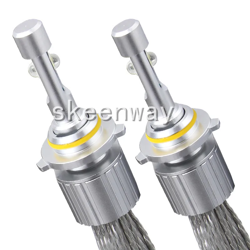 Автомобильные фары 4300K 6000 K стильные светодиодные лампы P50 LED HB4 9006 9012 H1 H4 H7 H3 H8 H9 H11