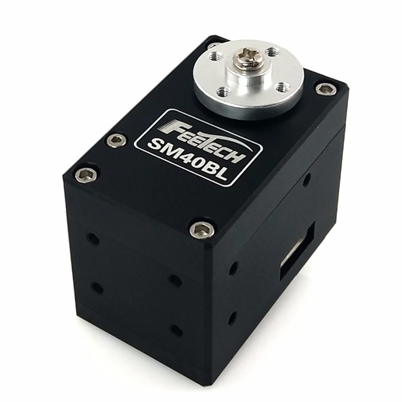 

Feetech 12V 485 Magnetic Encoder Large Angle 40kg.cm Aluminium Robot RC Servo SM40BL Coded Serial Control BUS Servo
