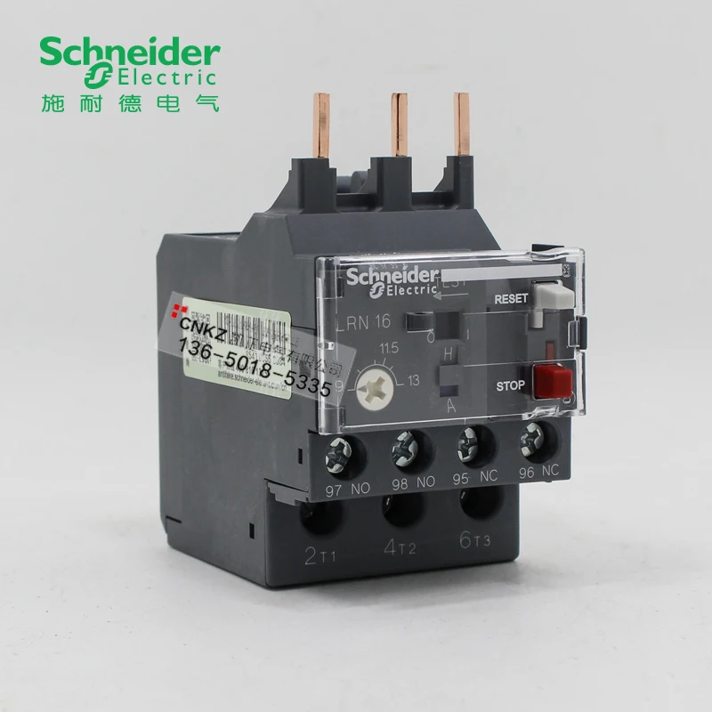 

Original authentic Schneider thermal overload relay LRN16N 9-13A instead of LRE16N with LC1N