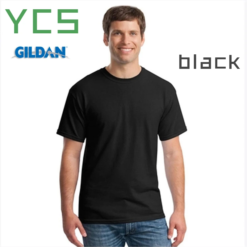 Мужская футболка YCS Store оверсайз с логотипом на фото в стиле панк хип хоп|Футболки|