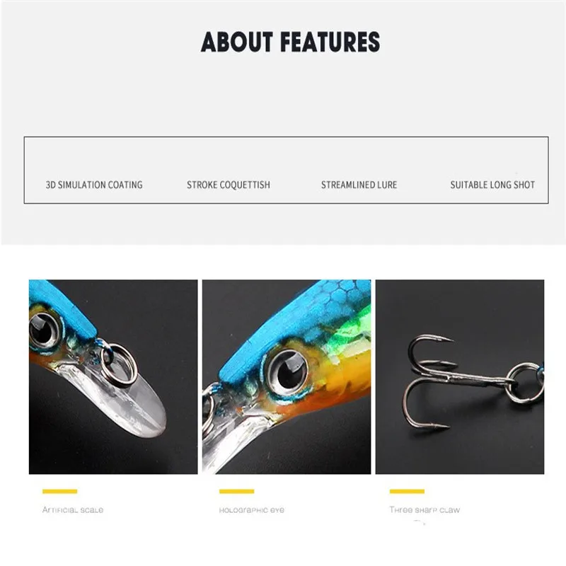 1 قطعة الصيد السحر مضيئة العائمة الليزر أسماك الصلب Aritificial Wobblers 14g/11 سنتيمتر Crankbait البلاستيك الطعوم Pesca إيسكا 6 # هوك 1 قطعة الصيد السحر مضيئة العائمة الليزر أسماك الصلب Aritificial Wobblers 14g/11 سنتيمتر Crankbait البلاستيك الطعوم Pesca إيسكا 6 # هوك
