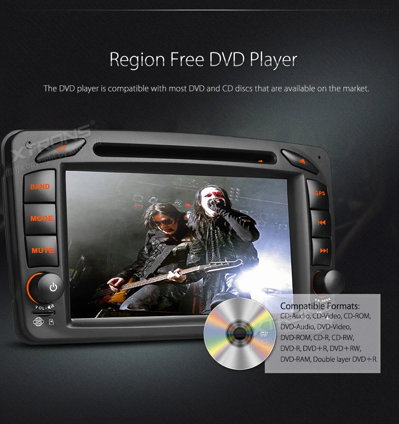 Best XTRONS 7 inch Car DVD Player CANbus GPS Navigation for Mercedes Benz Viano/Vito W639/G-Class W463/ CLK-Class W209/ C-Class W203 11 Best XTRONS 7 inch Car DVD Player CANbus GPS Navigation for Mercedes Benz Viano/Vito W639/G-Class W463/ CLK-Class W209/ C-Class W203 11