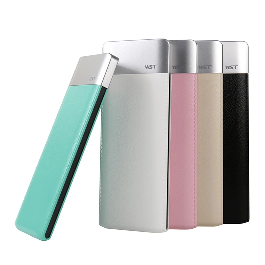 WST Slim Real 6000mAh Power Bank PoverBank Battery Pack Mobile External Battery Powerbank For Xiaomi Samsung Phone Powerbank (8)