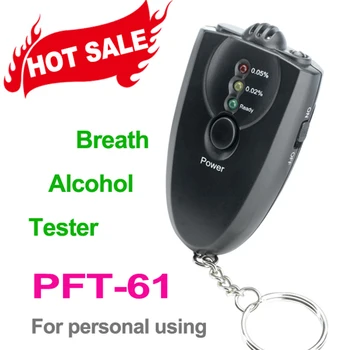 

2019 Mini Accurate Breath Alcohol Tester ABT-61 with Flashlight Professional Digital Breath Alcohol Tester without LCD display