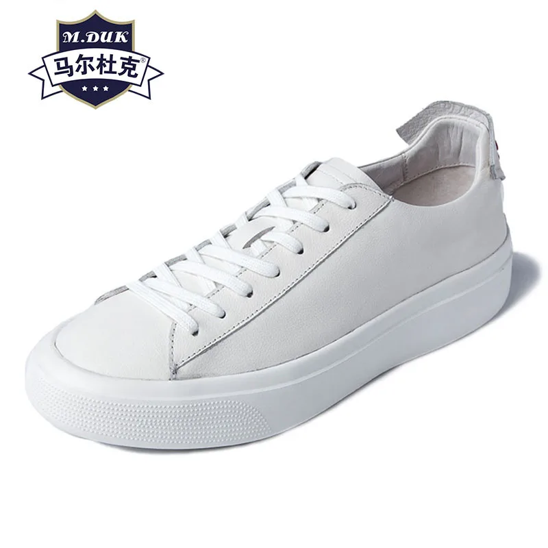 

Spring High Quality Genuine Leather white shoes male leisure shoes fashion board shoes cowhide breathable sneaker casual shoes