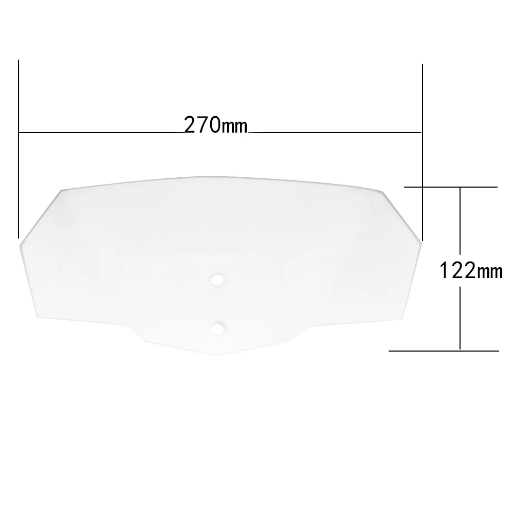 Универсальный Регулируемый Ветрозащита ветер дефлекторное лобовое стекло мотоциклетные Запчасти для Триумф Suzuki Yamaha Honda Kawasaki KTM