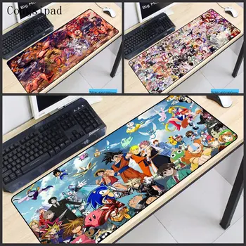 

Congsipad One Piece Anime Speed Version Large Gaming Mouse Pad Gamer Locking Edge Mouse Keyboards Mat Big Desk Mousepad For CSGO