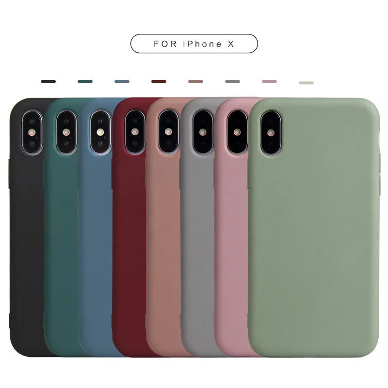 

Ultra Thin frosted Case For iphone X XR XS MAX Matte Plastic Back Cover Case for iphone X For iphone XR XSMAX Fashion Case