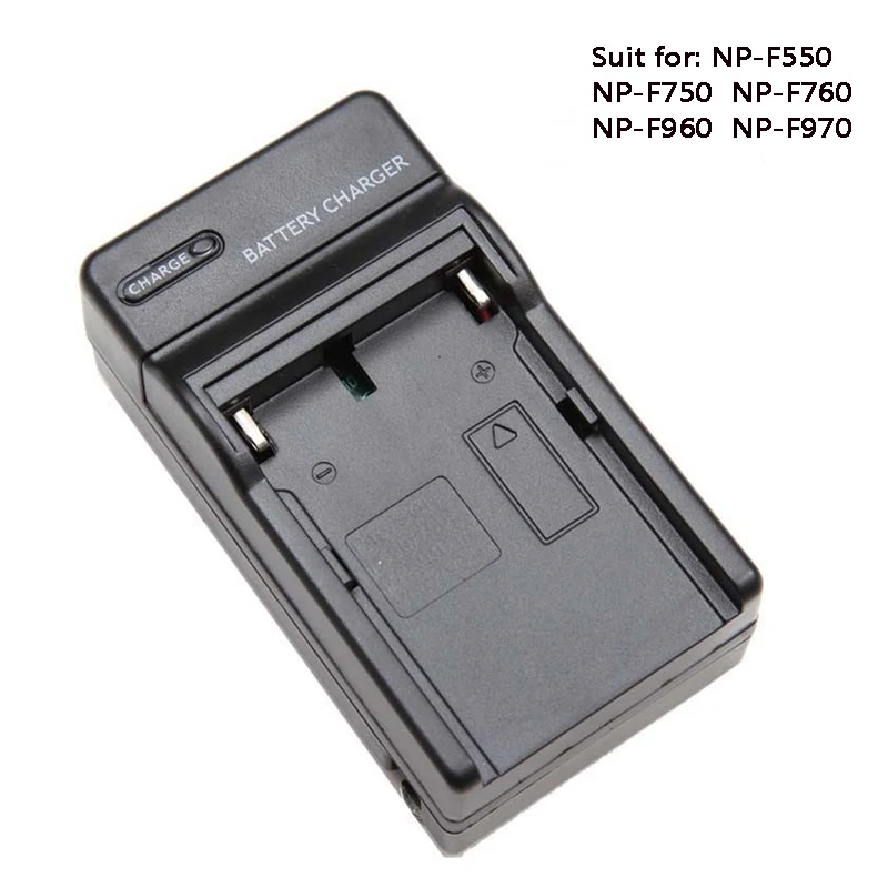 

Battery Charger For NP-F550 NP-F750 NP-F960 NP-F970