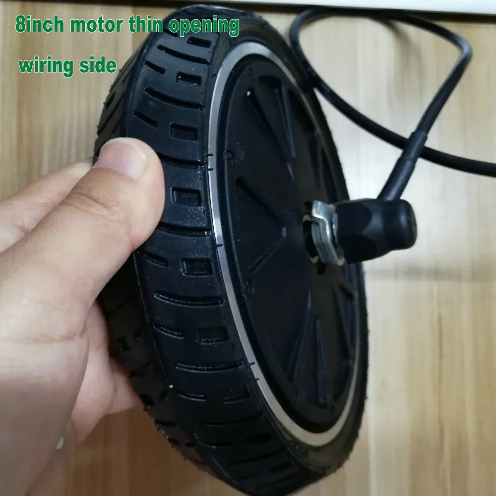 Clearance 8inch BLDC hub motor gearless with tyre 24v36v 180w-400w for electric scooter ebicycle MTB lithium Folding bike motorcycle 3