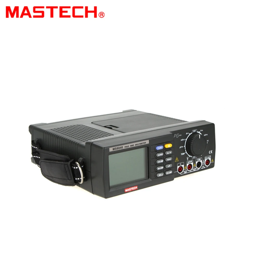 MASTECH MS8040 22000 отсчетов настольный мультиметр True RMS фильтрация низких частот с интерфейсом RS-232