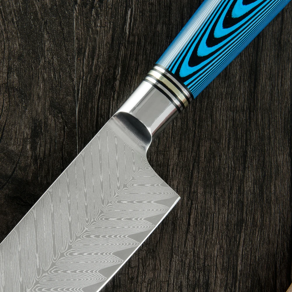  XYj Gyutou Professionl Chef Kitchen Knife Japanese 67 Layers VG10 Damascus Steel Kitchen Knife G10  - 32967993636