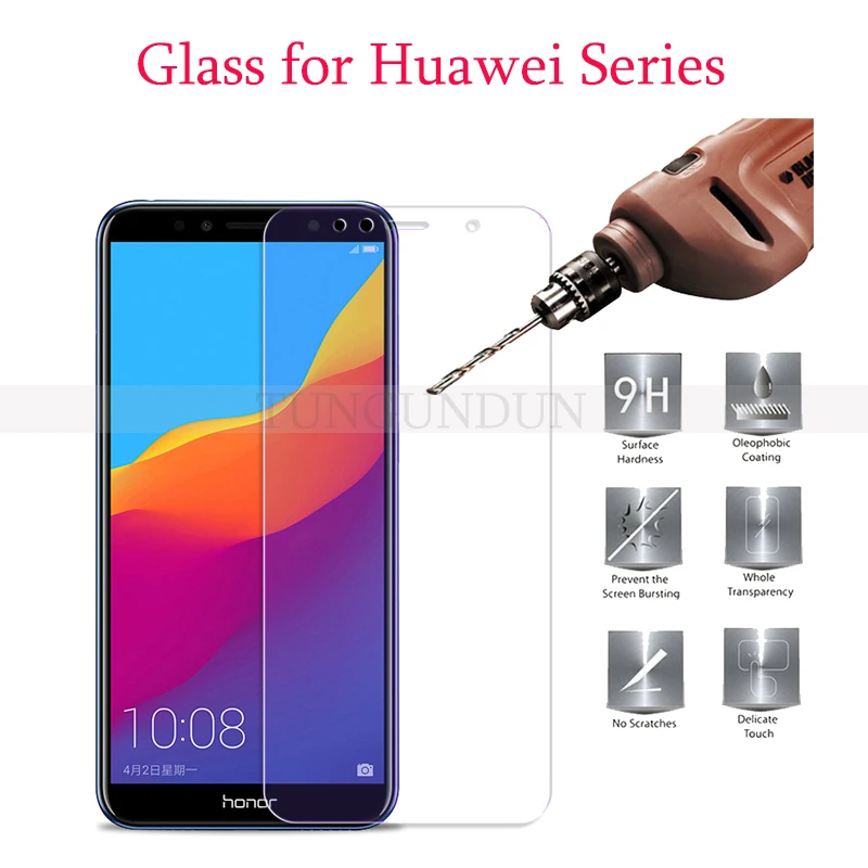 Закаленное стекло для Huawei Honor 10 10X 9X Lite защитная пленка экрана телефона 2 1 шт.