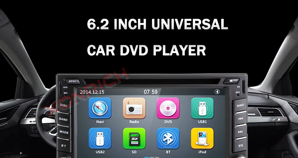 Discount 2 Din Car Multimedia Video DVD Player  GPS Navigation Radio For Nissan Qashqai x-trail almera note juke  StereoAudio 0
